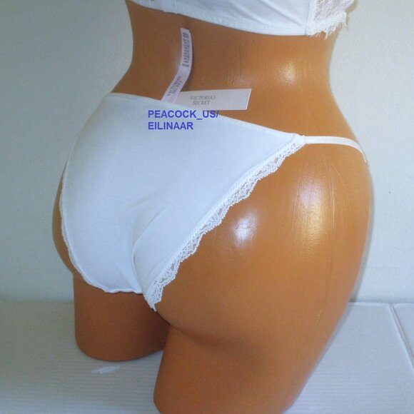 32DDD/S VICTORIA SECRET Dream Angels Unlined Plunge Bra Set String Bikini Panty - Picture 6 of 12